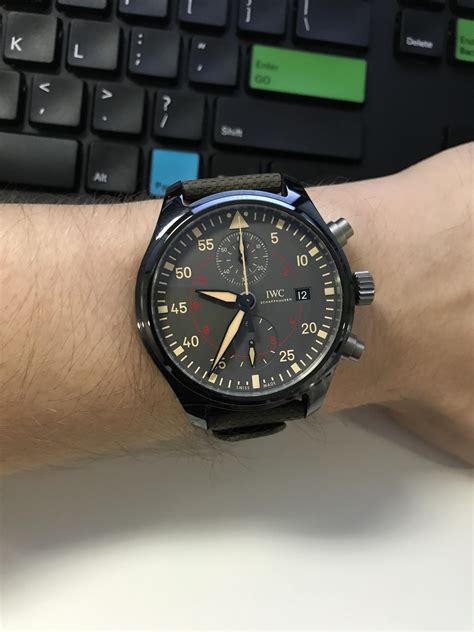 iwc pilot miramar review|A Week On The Wrist The IWC TOP GUN Miramar Chronograph.